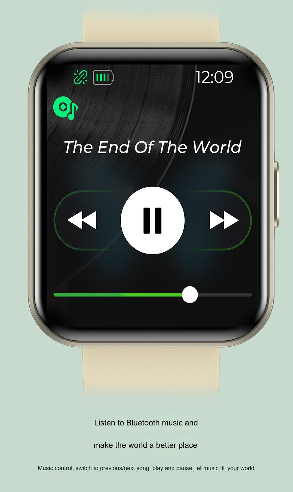 E21 Smartwatch worn during exercise