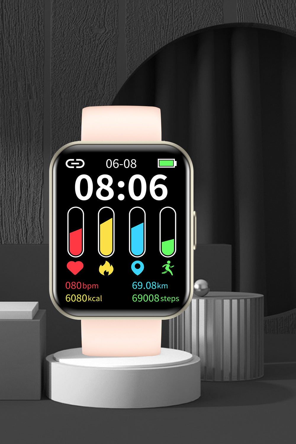 E21 Smartwatch with GPS and heart rate monitoring
