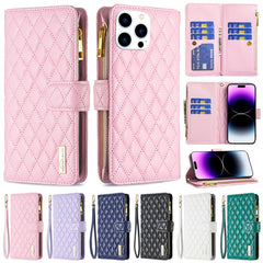 Back view of TPU leather wallet case for iPhone 14