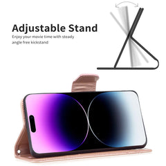 Purple iPhone case with magnetic closure