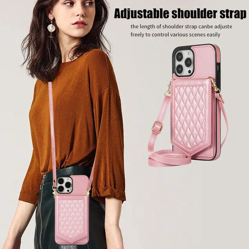 TPU Wallet Case for iPhone 14 Purple
