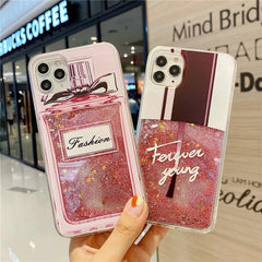 Vibrant design TPU phone case on display
