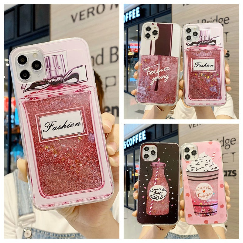 Stylish TPU phone case showcasing ice cream