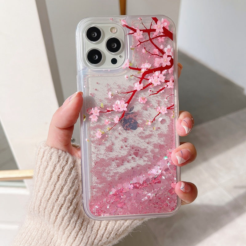 showing shockproof features of the phone case