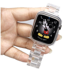 Multicolour transparent watch bands for smartwatches