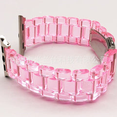 Fashionable resin band for Apple Watch Series 1-9