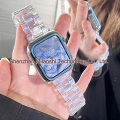 Different sizes of Apple Watch bands displayed