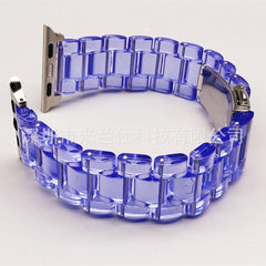 Adjustable watch band in pastel colours