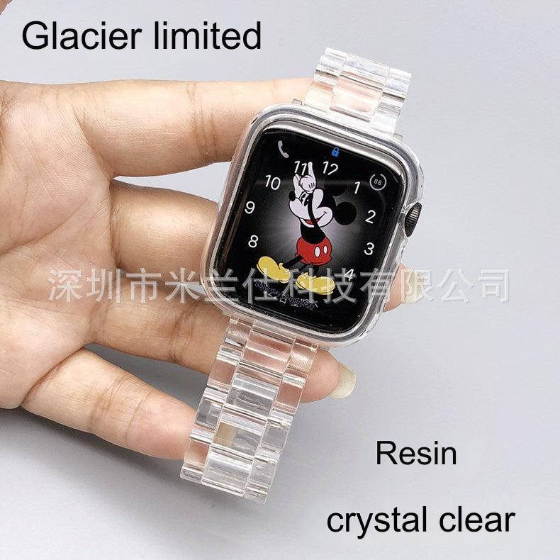 Multicolour transparent watch bands for smartwatches