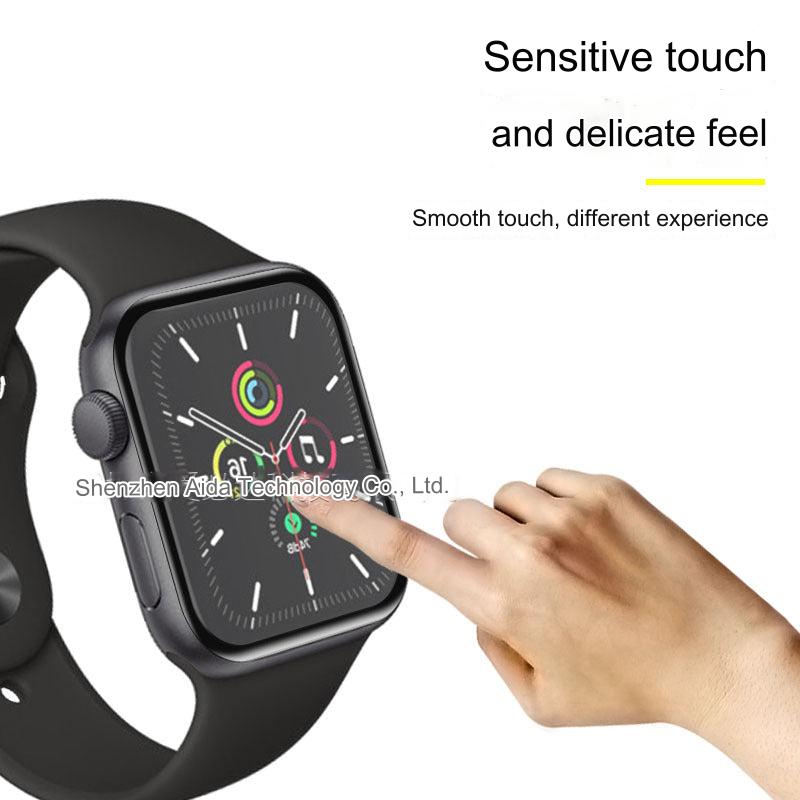 Installation example of Apple Watch SE film protector