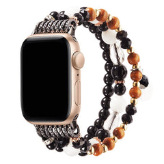 Group of various colours of Apple Watch bands