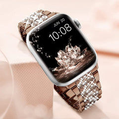Lifestyle image of Apple Watch with stylish band