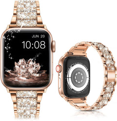 Apple Watch bands displayed on a soft surface