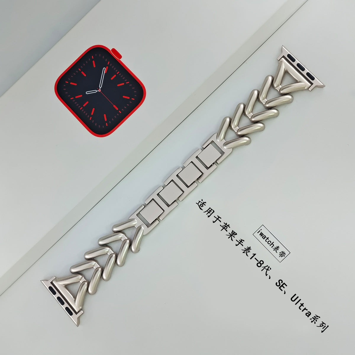 Various colour options of Apple Watch bands