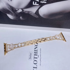 Elegant rhinestone watch band display image 10
