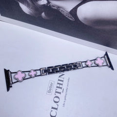 Elegant rhinestone watch band display image 10
