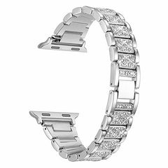Rainbow stainless steel Apple Watch band