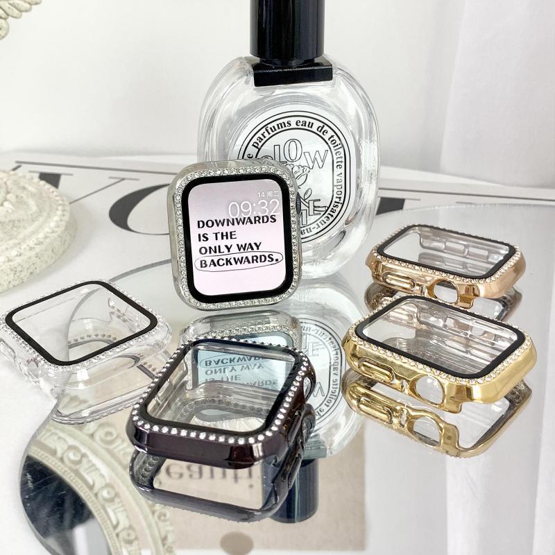Luxury Crystal Case for Apple Watch 9