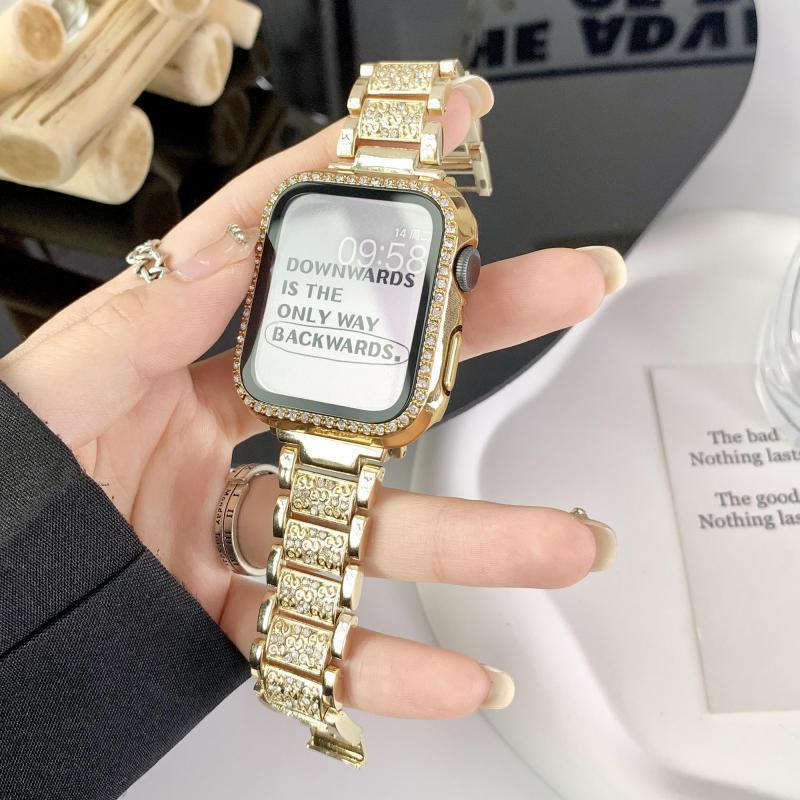 Luxury Crystal Case for Apple Watch 10