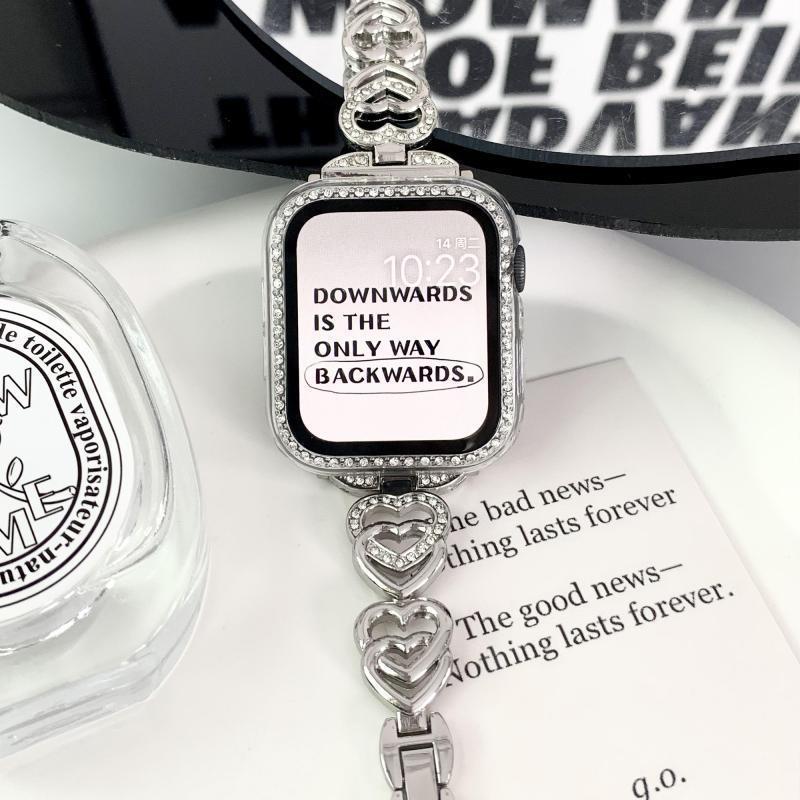 Luxury Crystal Case for Apple Watch 7