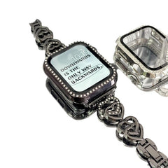 Luxury Crystal Case for Apple Watch 8