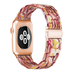 Apple Watch band with butterfly buckle