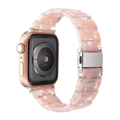 Stylish natural resin Apple Watch band in various colours
