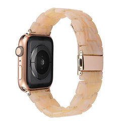 Apple Watch band with butterfly buckle