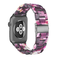 Apple Watch band with butterfly buckle