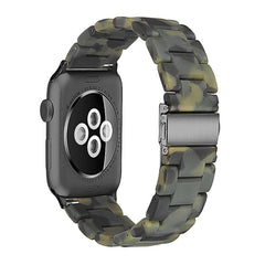 Adjustable natural resin watch band for Apple Watch