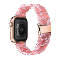 Apple Watch band with butterfly buckle