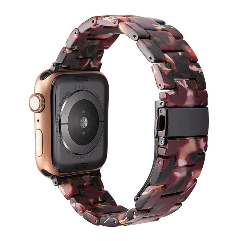 Lightweight Apple Watch band displayed