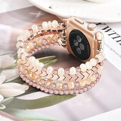 Showing Elegant Apple Watch Band on wrist