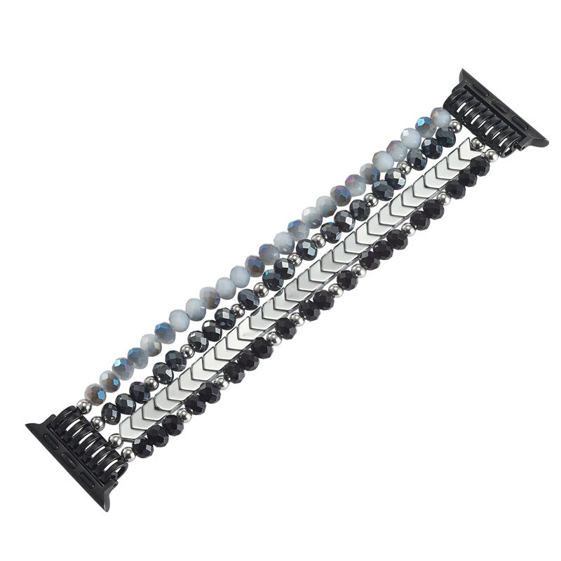 Stylish Apple Watch Band with crystal embellishments