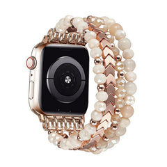 Coffe Colour Elegant Apple Watch Crystal Band