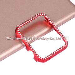 Luxury red studded case for Apple Watch