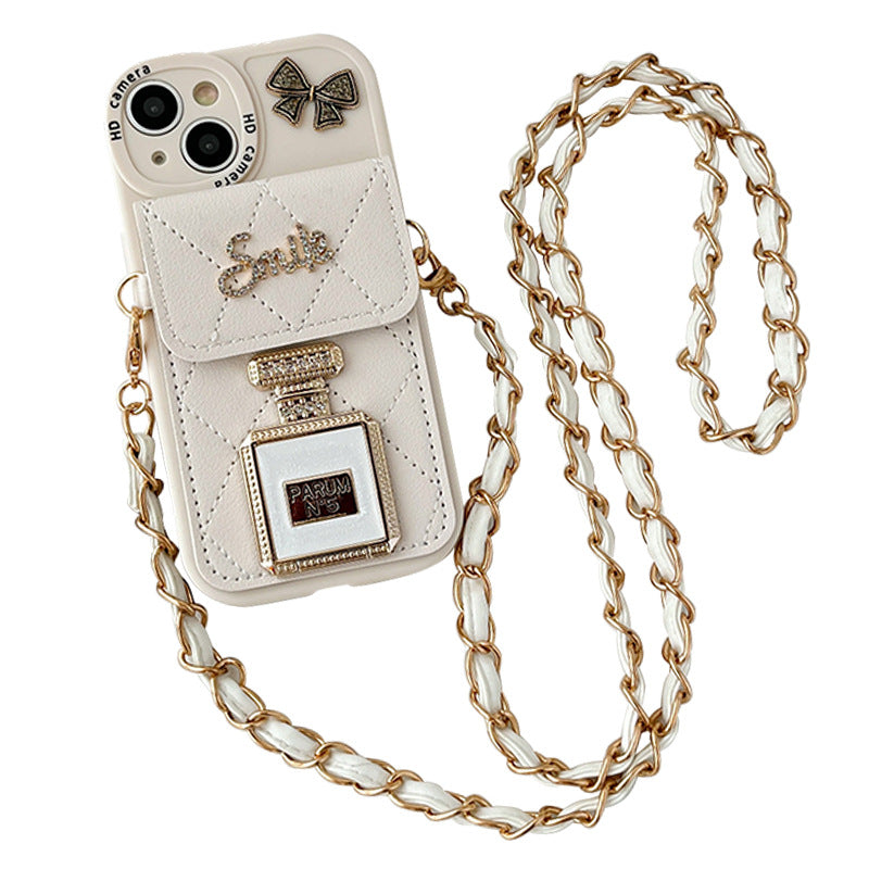 Stylish phone case with mirror for iPhone 13