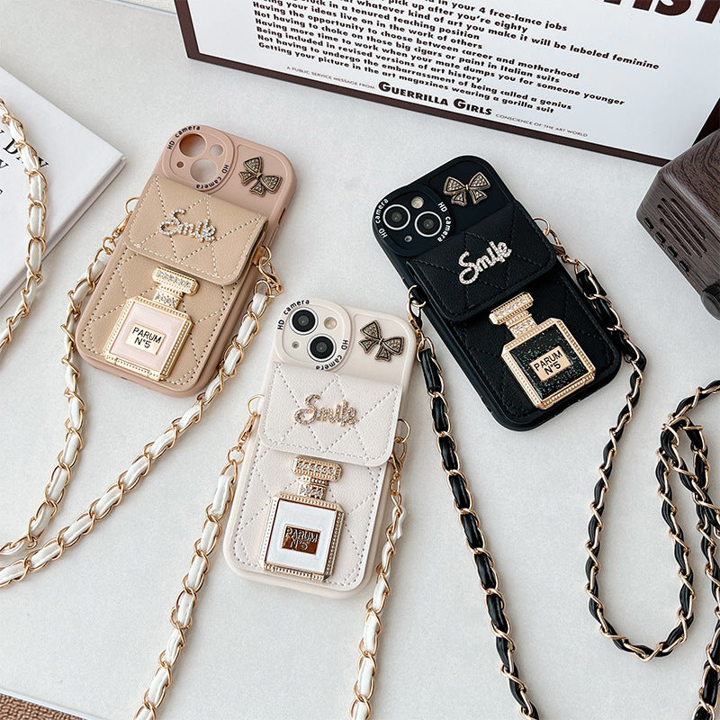 Fashionable TPU wallet case for iPhone