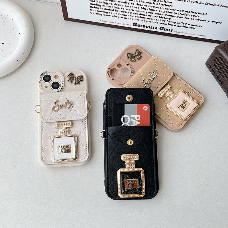 Lightweight crossbody case for mobile phones