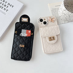 Close-up of butterfly design on iPhone case 2