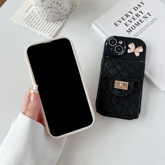 Side view showing chain strap of iPhone case 3