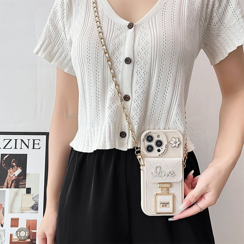 Elegant mirror finish of the phone case