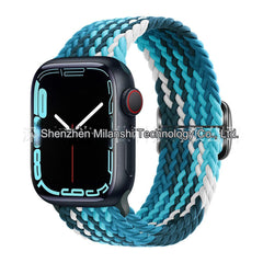Vibrant rainbow pattern watch band - Image 4