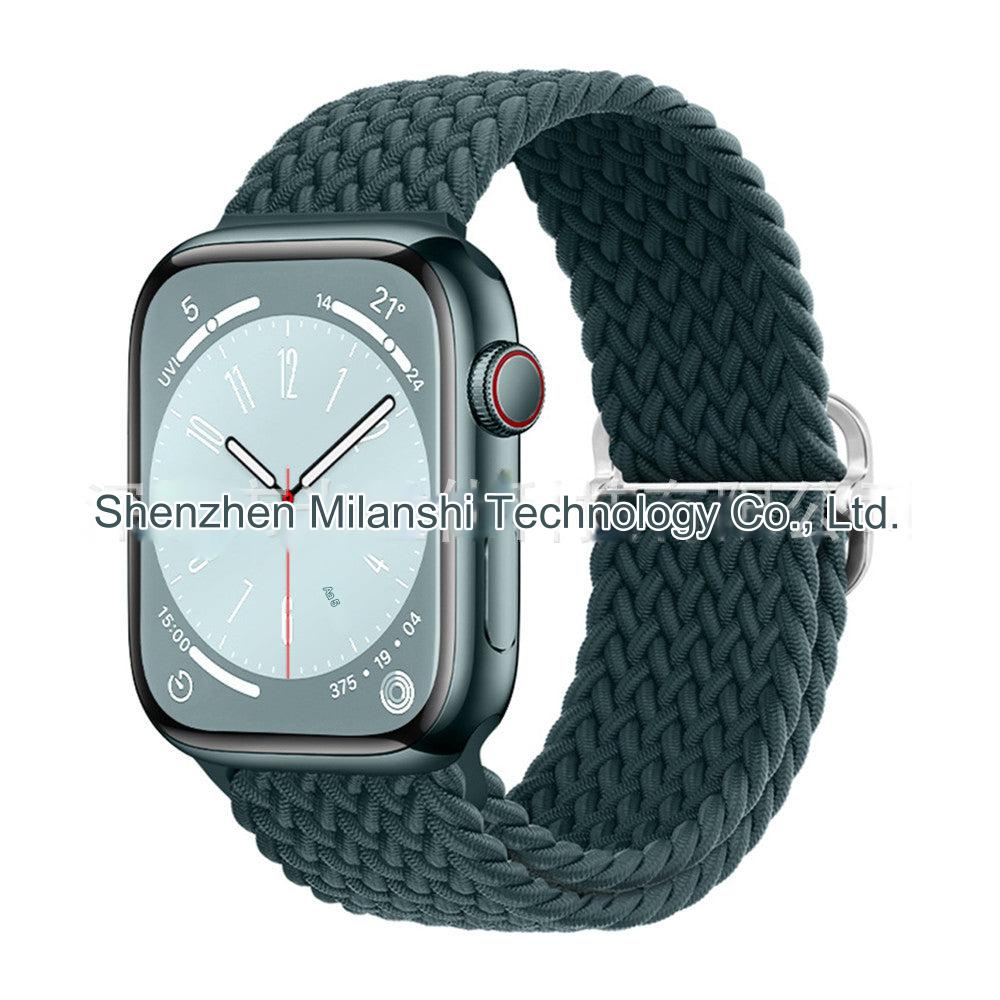 Vibrant rainbow pattern watch band - Image 4