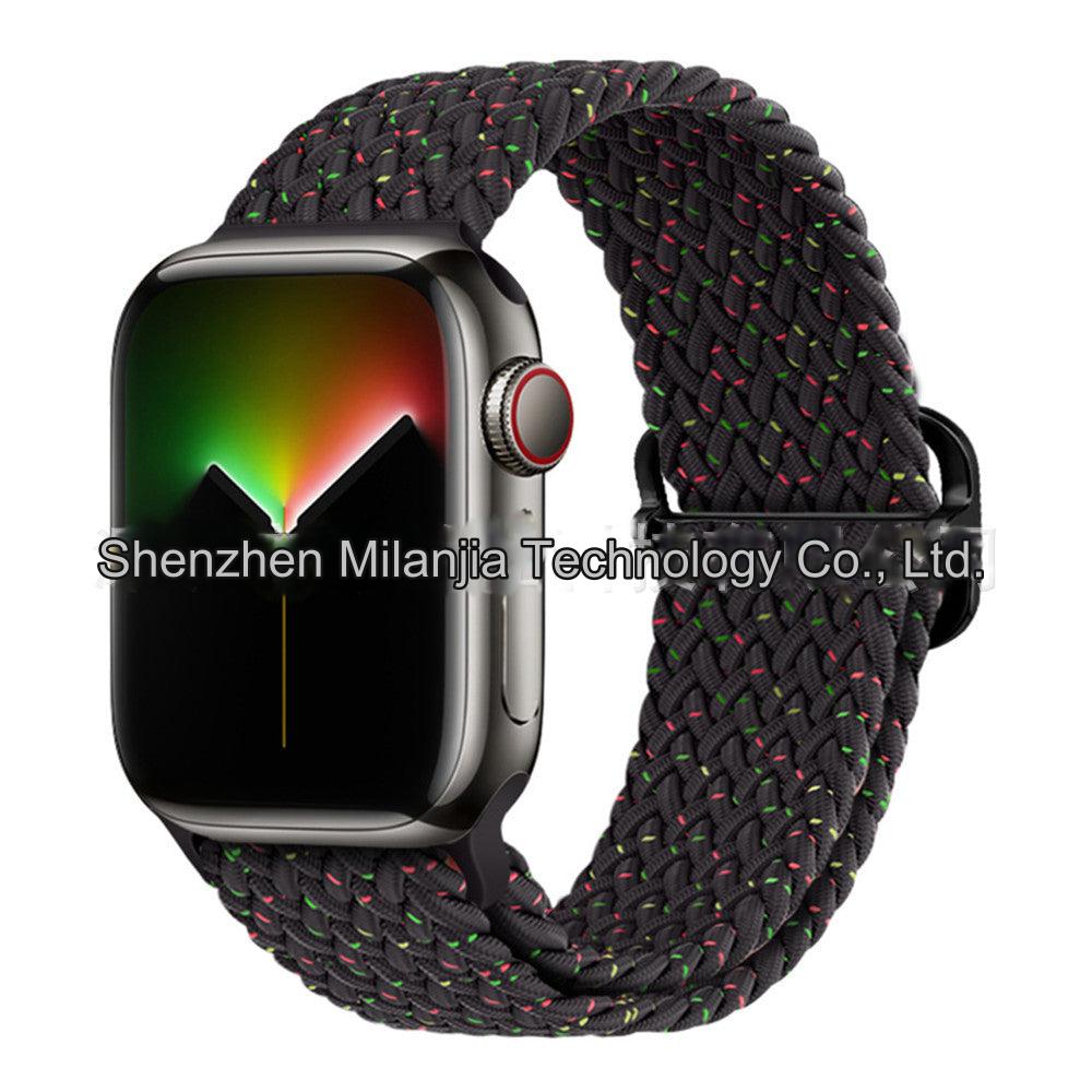 Comfortable nylon watch band close-up - Image 7