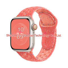 Image of dual colour silicone sport band for Apple Watch 2