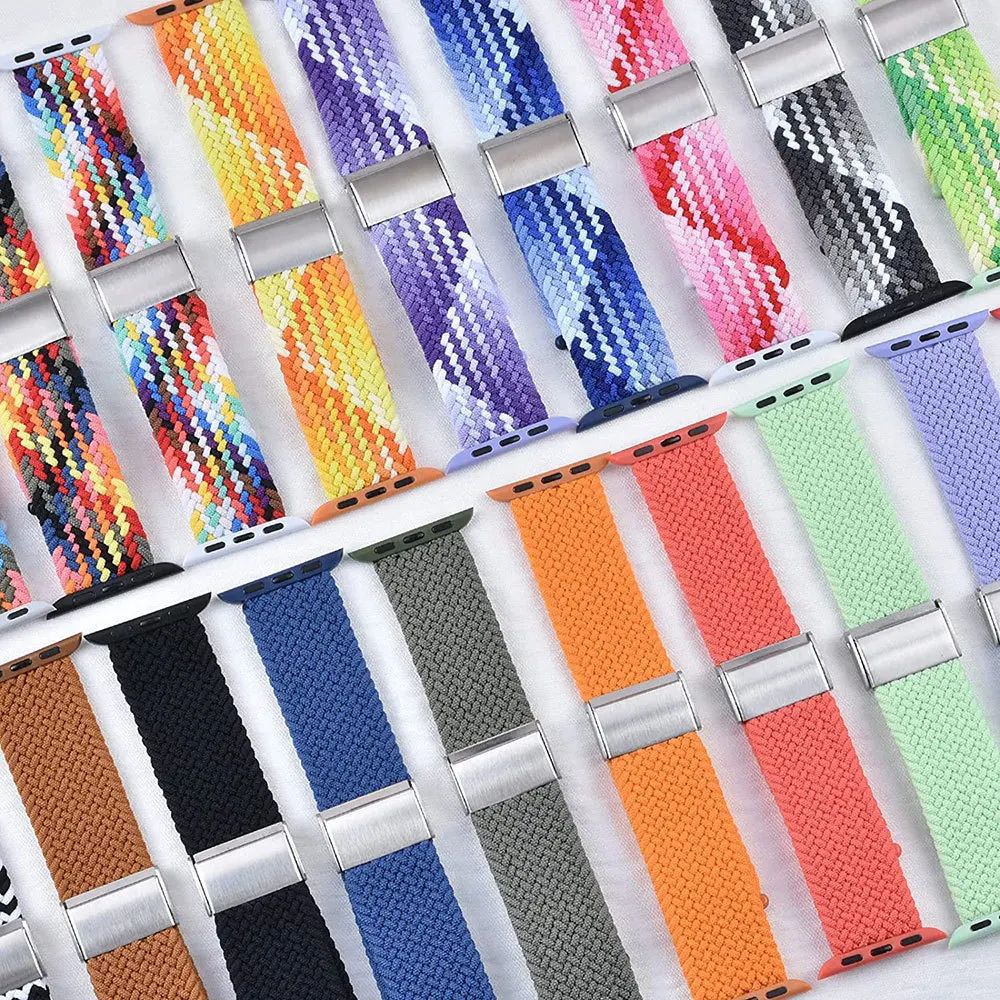 Vibrant colour options for Apple Watch straps