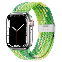 Stylish Sunset Red nylon strap for Apple Watch