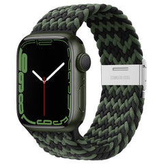 Close up of durable nylon material for Apple Watch strap