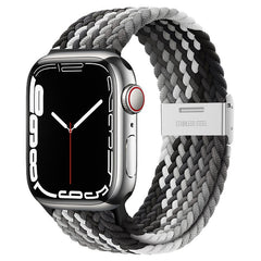 Stylish Sunset Red nylon strap for Apple Watch
